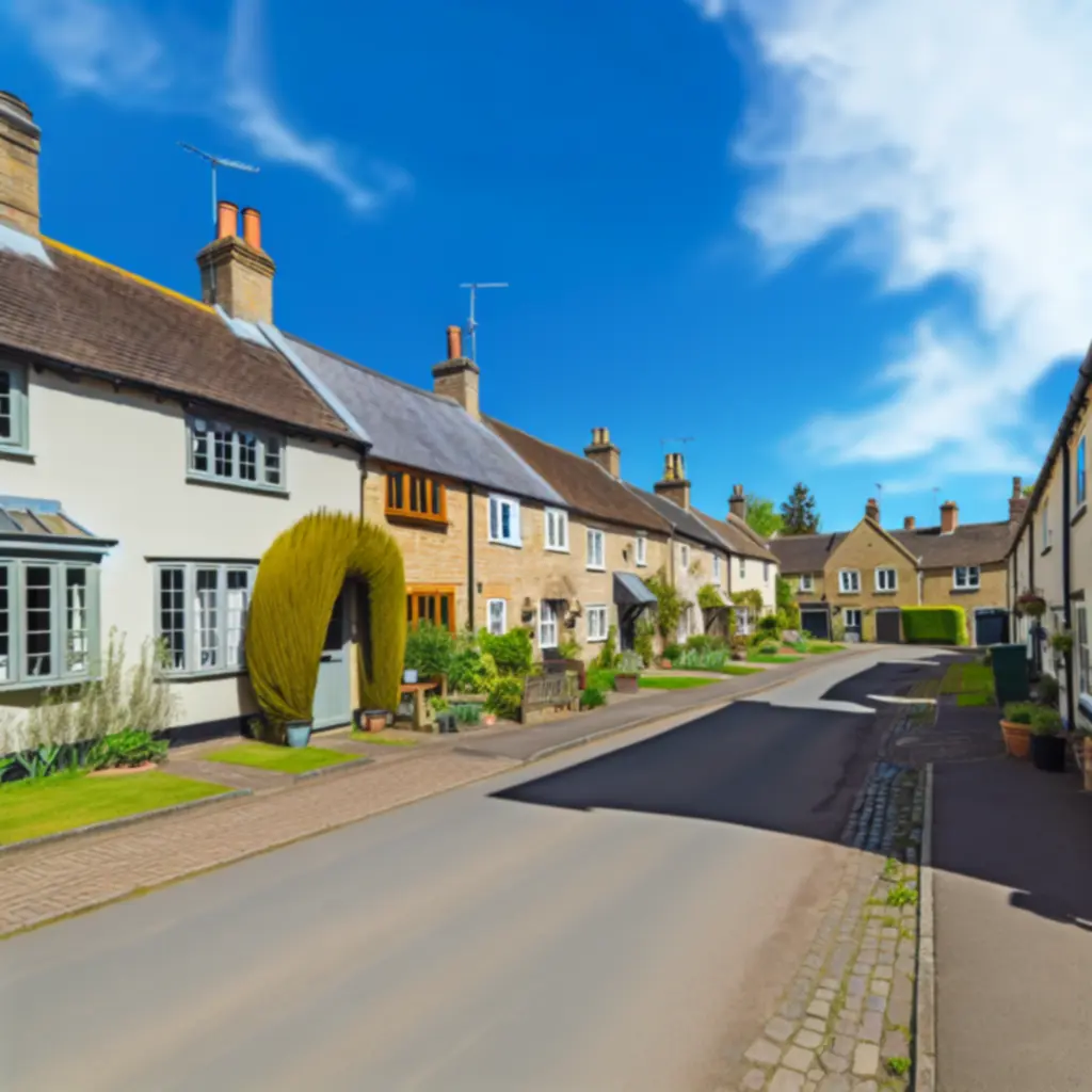 Elegant street of Ormskirk properties listed by PAC ESTATES LTD